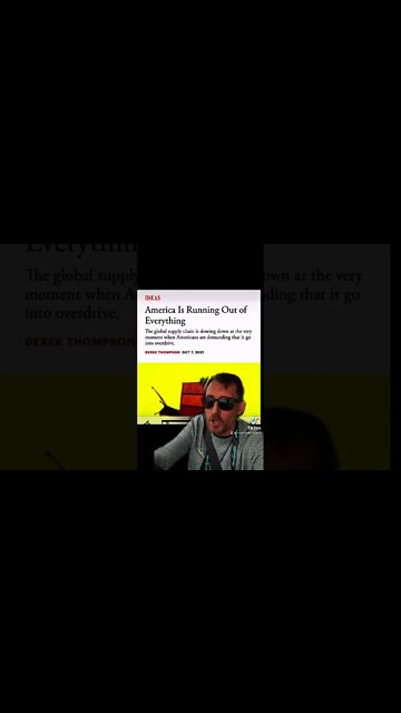 America Running Out Of Everything