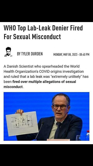 Croatian MEP Mislav Kolakušić The World Health Organization should be declared a terrorist organizat