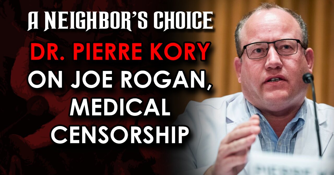 Dr. Pierre Kory on Joe Rogan, Medical Censorship (Audio Clip)