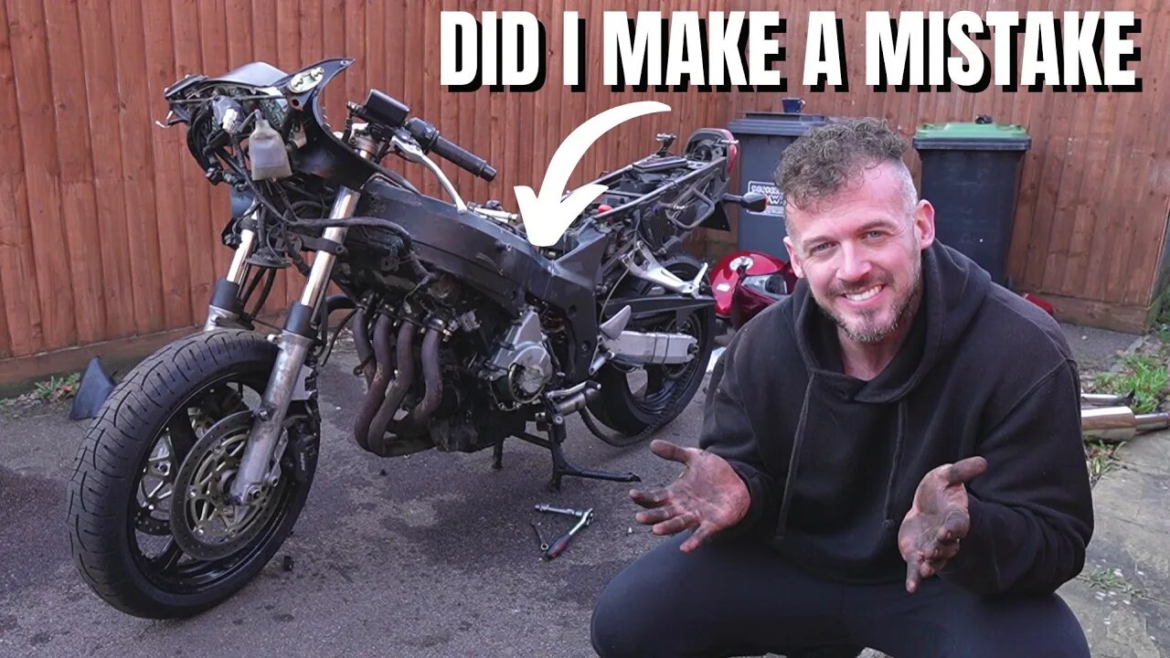 REBUILDING MY CHEAP HONDA BLACKBIRD WITH ZERO MECHANICAL SKILLS