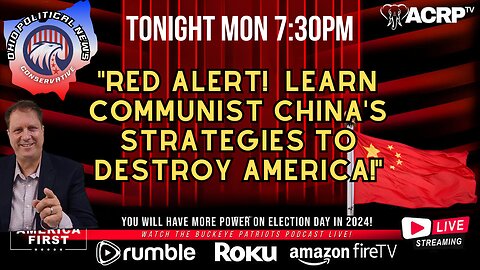 "Red Alert! Learn Communist China's Strategies to Destroy America!"