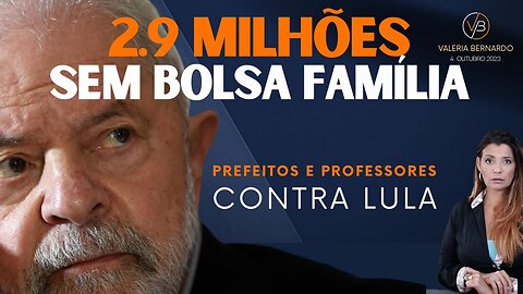 Quase Três Milhões Fora do Bolsa Família