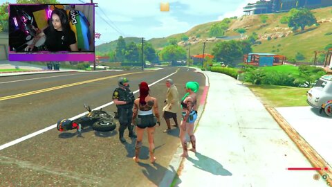 PM falou que fez o Dylan de Danad4 Reação da Vovó Erva e da Nabriza | GTA RP - CDA