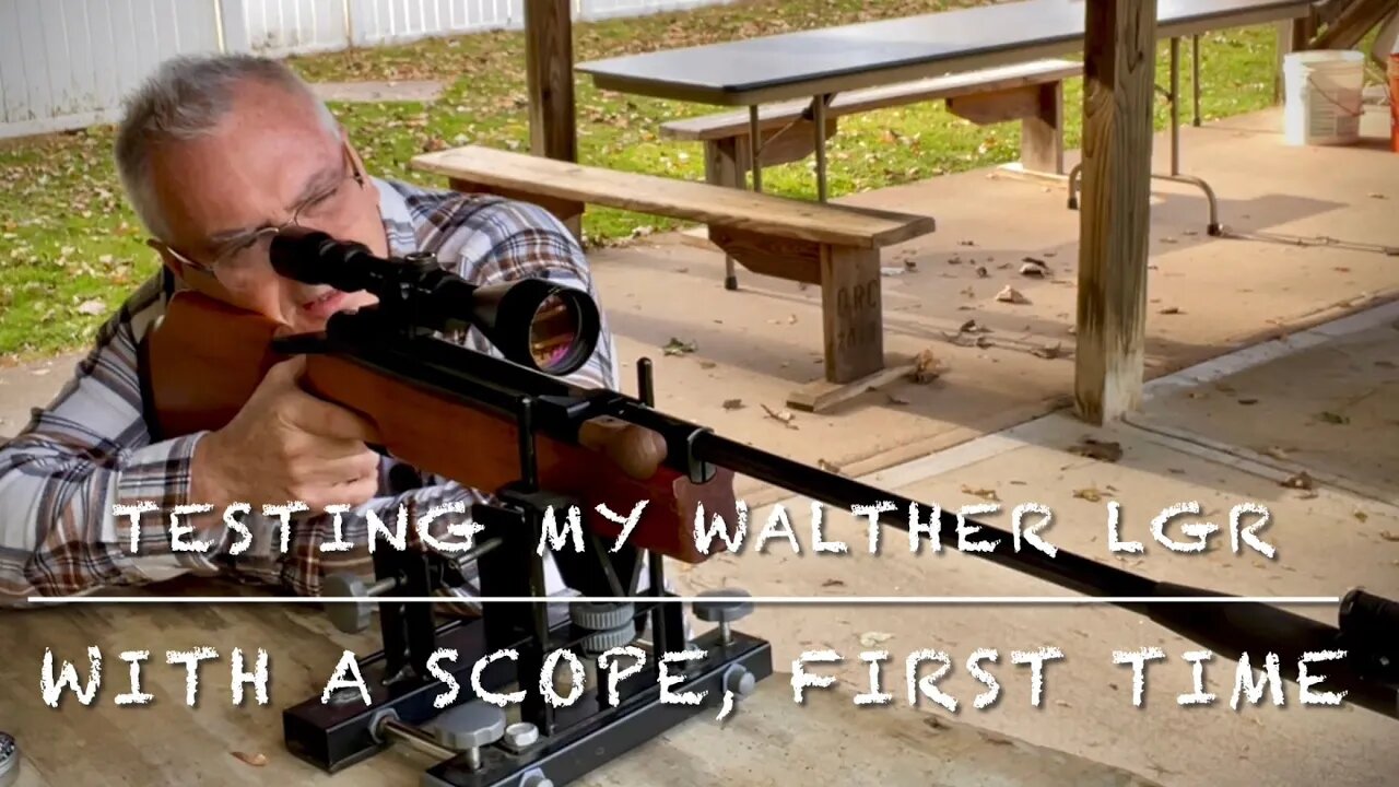 Mounted a scope on my Walther LGR for the first time. How did it go?