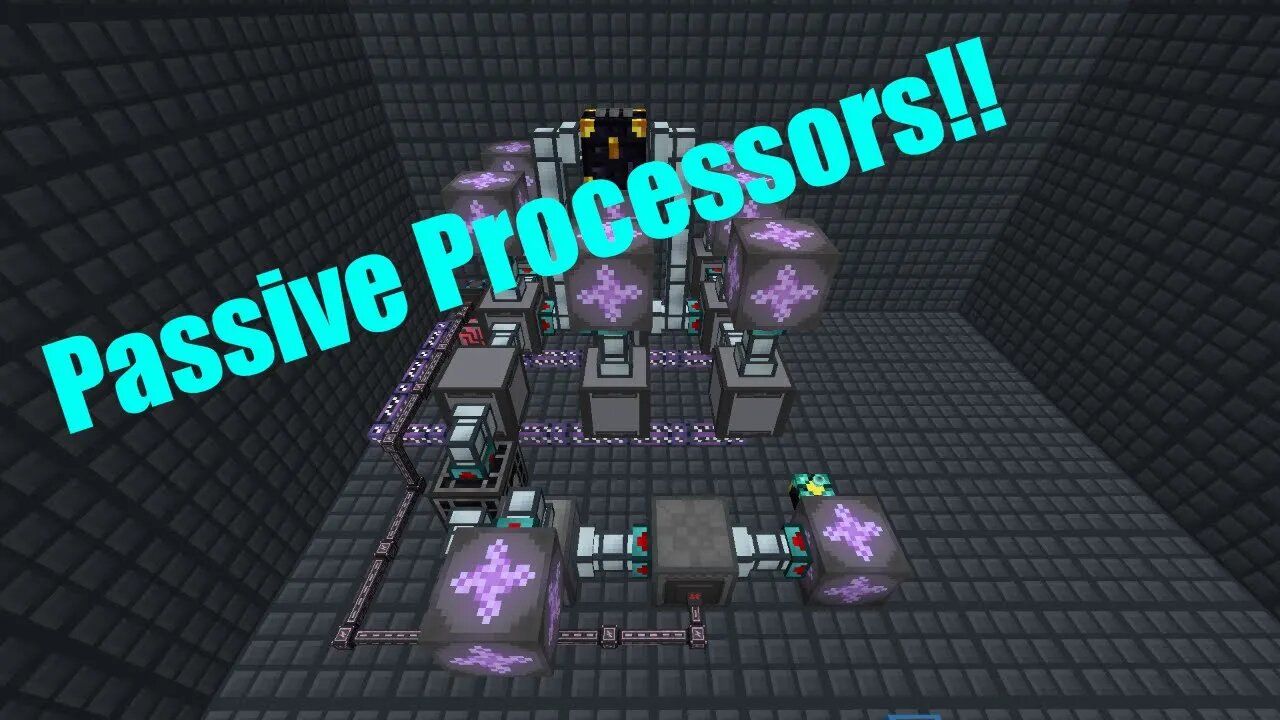 How to Passive AE2 Processors With ProjectE | Modded Minecraft 1.12.2