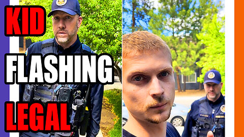 Oregon Cop Says Flashing A Kid Is Perfectly Legal