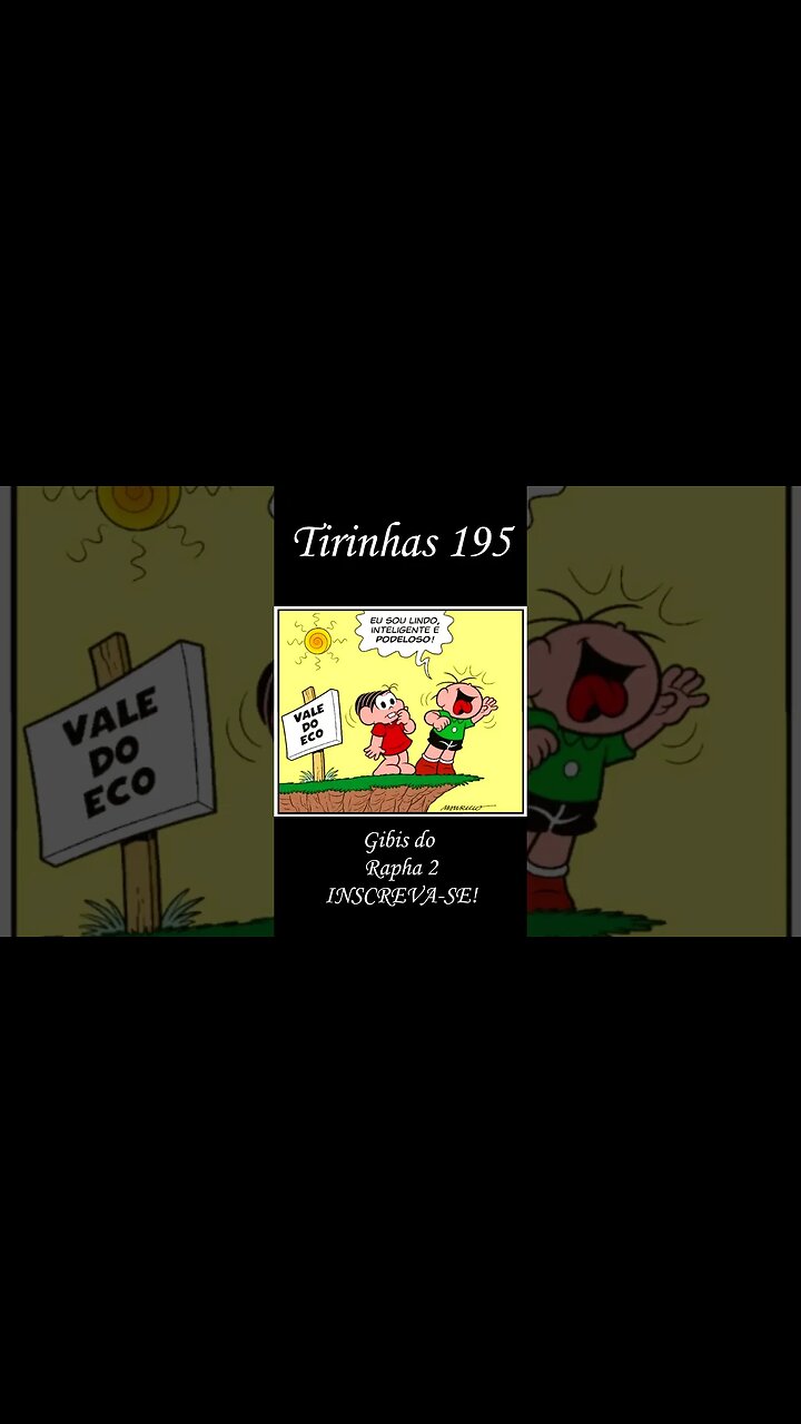 Tirinhas da Turma da Mônica nº 195 | Gibis do Rapha 2