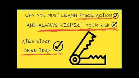 I GOT CAUGHT IN A BEAR TRAP DAY TRADING ATER STOCK