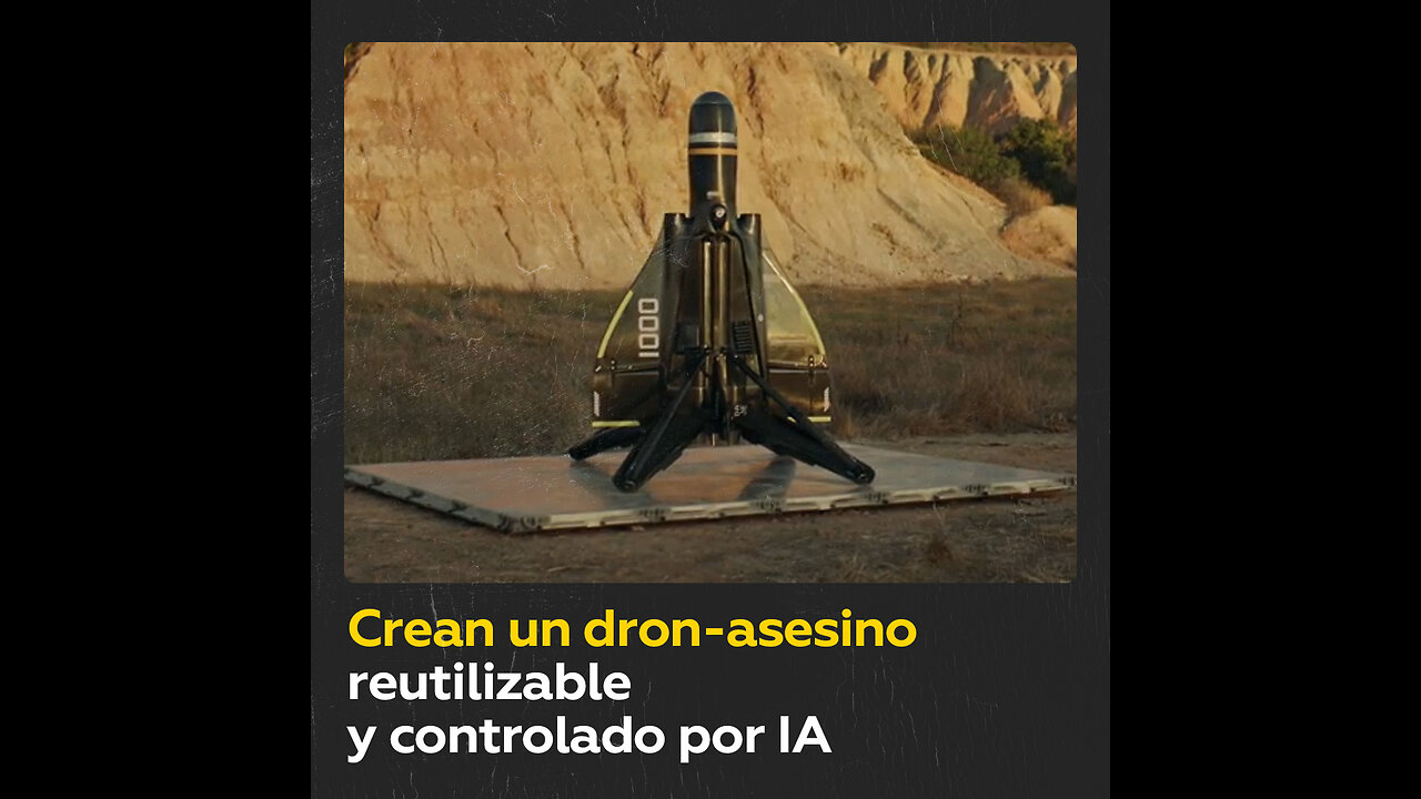 Presentan en EE.UU. un dron-asesino reutilizable y controlado por IA