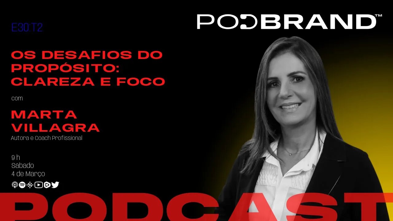 OS DESAFIOS DO PROPÓSITO: CLAREZA E FOCO E30:T2