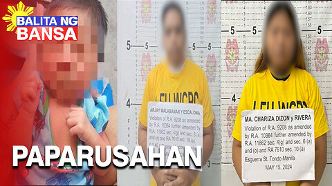 DOJ, tiwalang mapaparusahan ang arestadong nagbenta ng sanggol sa online