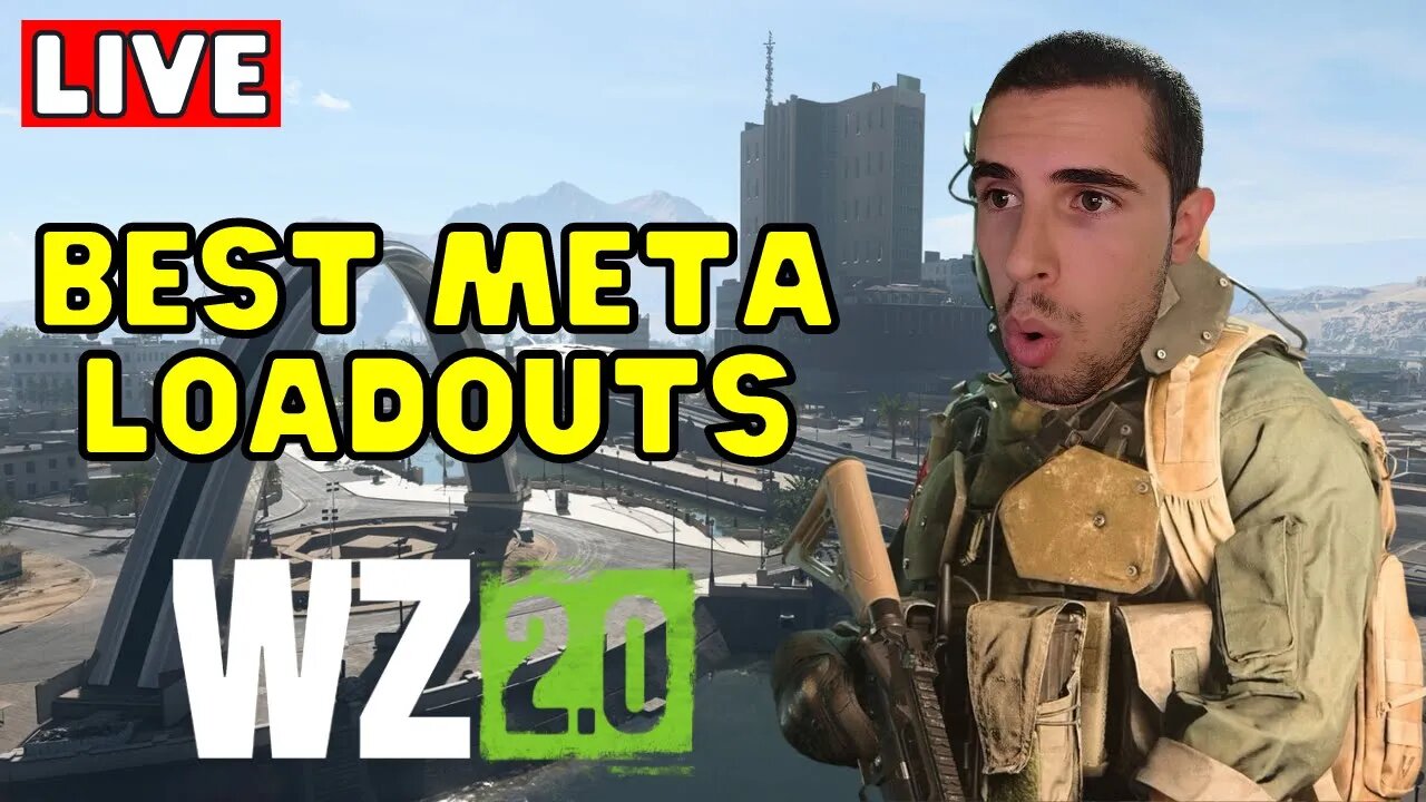 🔴LIVE - Best META Loadouts in Warzone Season 5