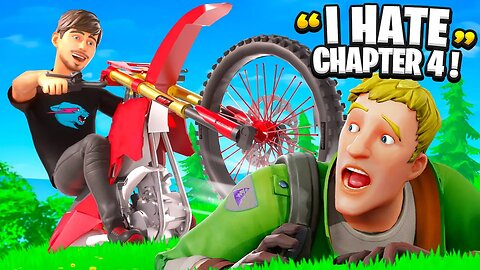 I Trolled Him In Fortnite Chapter 4! (MrBeast, Bikes)