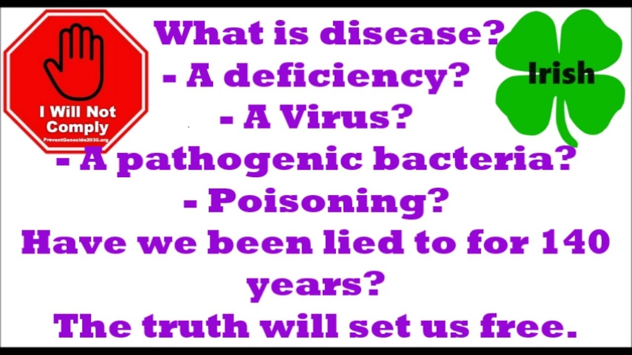 Is Disease Man-Made? By Whom? 27-Feb-2024