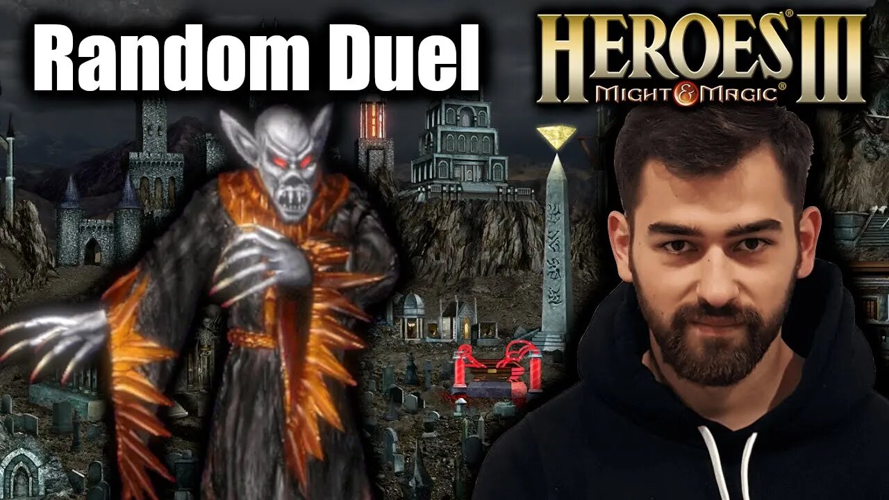 KTO PIERWSZY DOSTNIE WAMPY TEN WYGRYWA | Random Duel | Gluhammer Heroes HotA 3 Multiplayer PL