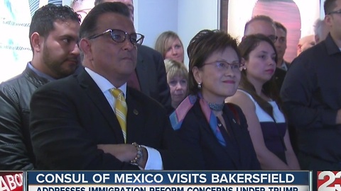 Consul of Mexico visits Bakersfield