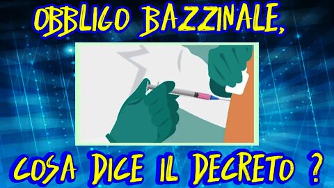 15 Dicembre - L'obbligo bazzinale non è previsto nel decreto !