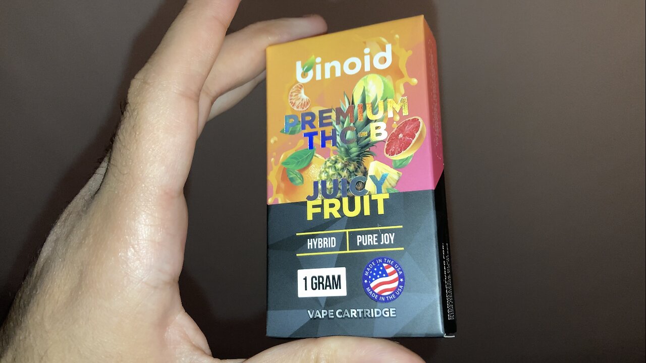 Binoid Premium THC-B Juicy Fruit Review