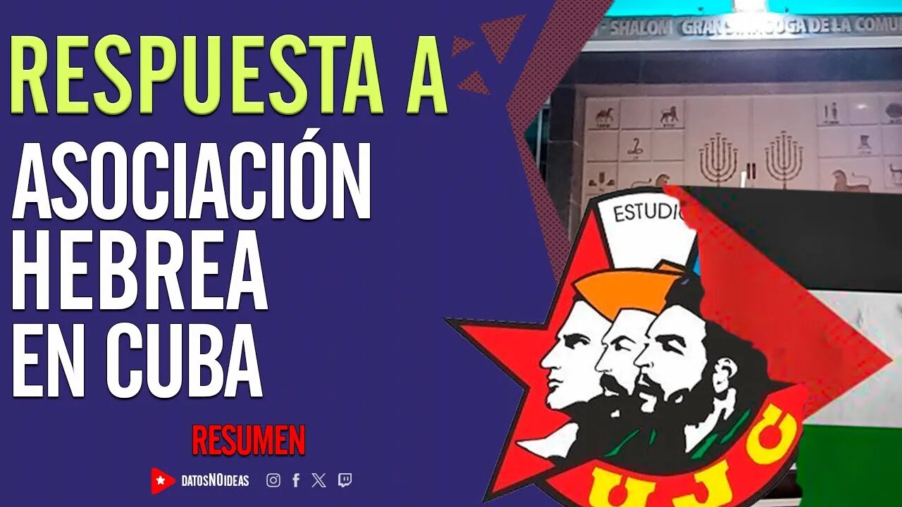 💥 Respuesta a Asociación Hebrea en Cuba 💥