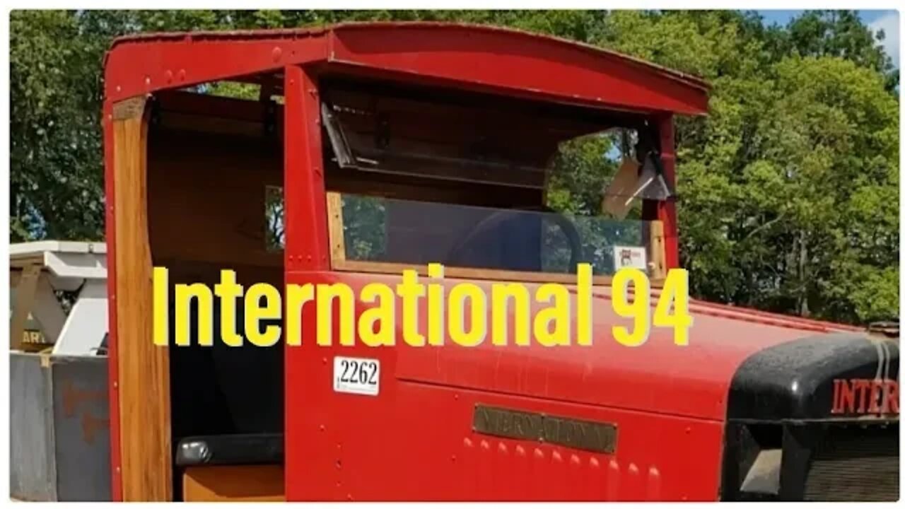 Model 94 International Truck early 1900s | Prairie Village Madison South Dakota August 2022