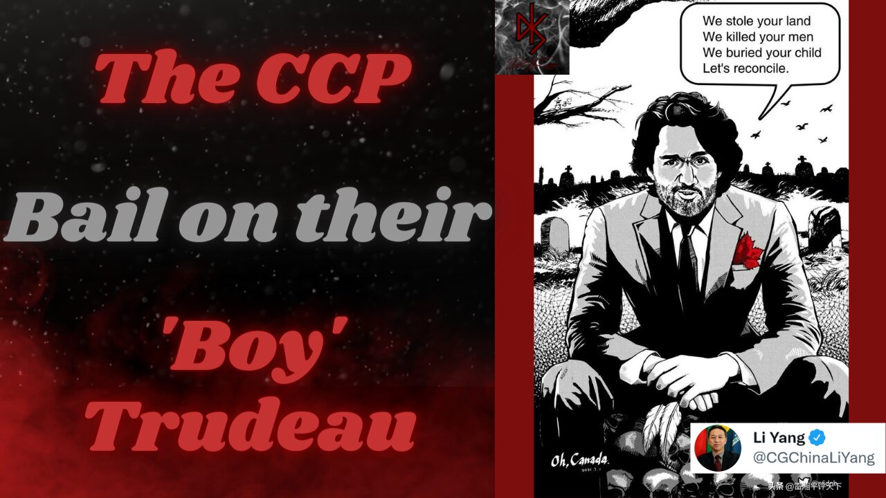 The CCP is Done With Their Puppet Trudeau, Just When He Needed Support the Most...