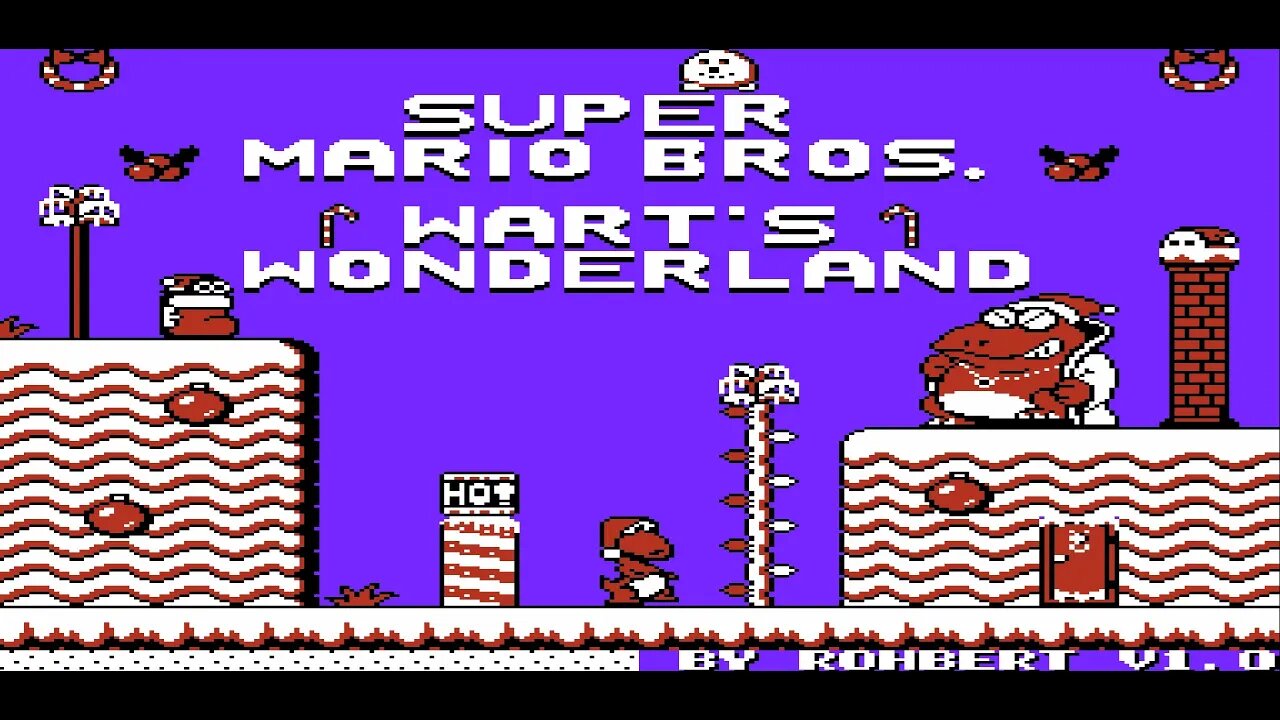 Sunday Longplay - Super Mario Bros. 2: Wart's Wonderland (NES ROM Hack)