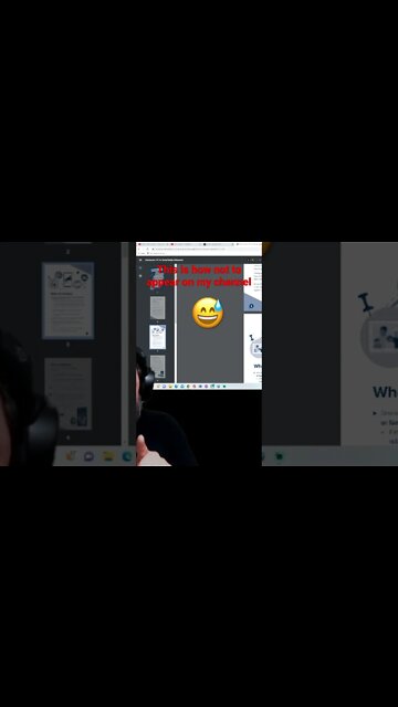 How to not be featured on my channel.