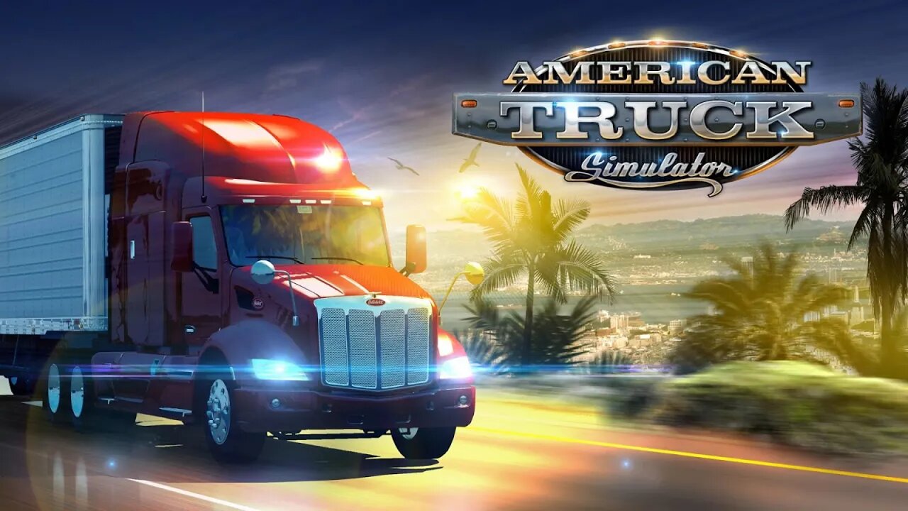 American Truck Simulator #7 - Продолжаем кормить малоимущих полицейских. 2560x1440/ 60 FPS