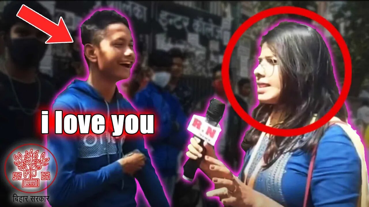 Bihar Board Student said this to Lady News Reporter ? #memes #funny #youtube #bihar #news