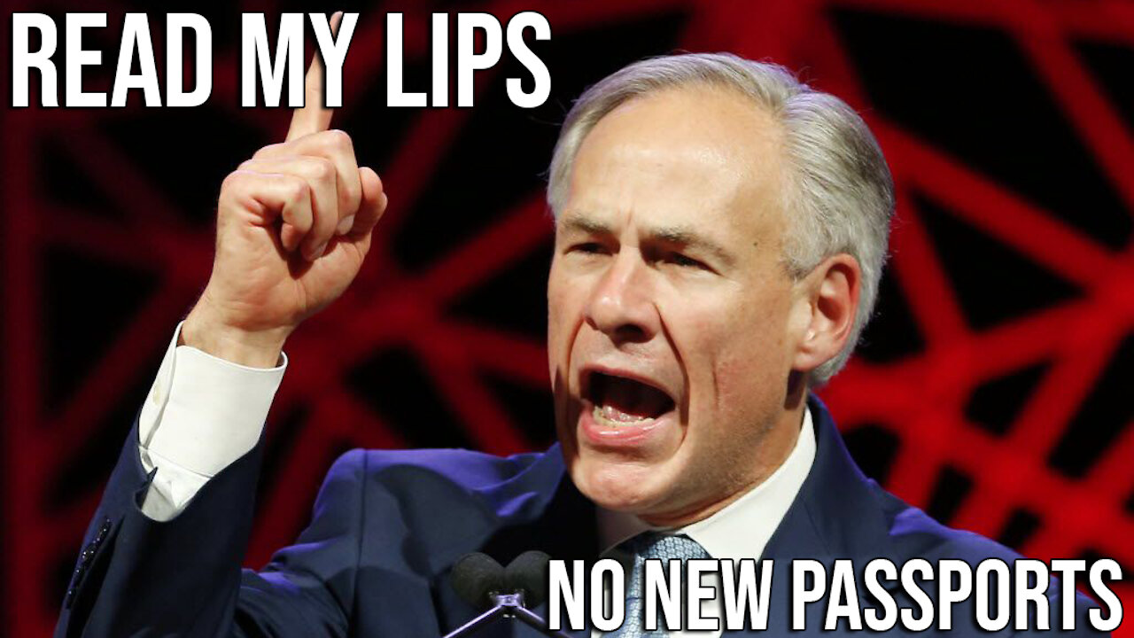 No, TX Gov Abbott Did NOT Stop VaccinePassports