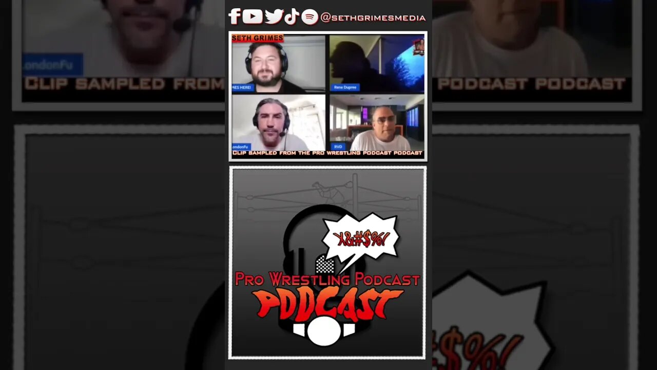 RVD SHOOTS on CM Punk | clip from the Pro Wrestling Podcast Podcast | #rvd #cmpunk #aew #wwe