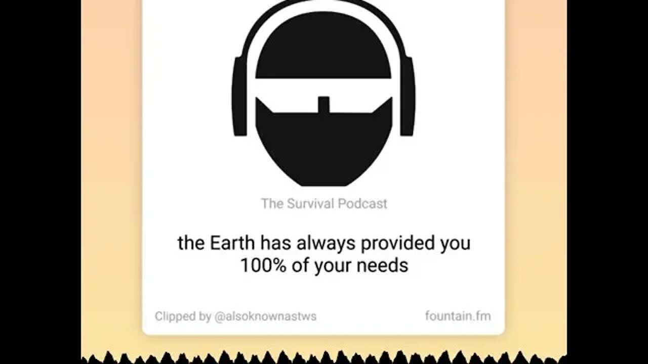 You Have Always Had 100% of Your Needs Met - From TSPC Epi-3189