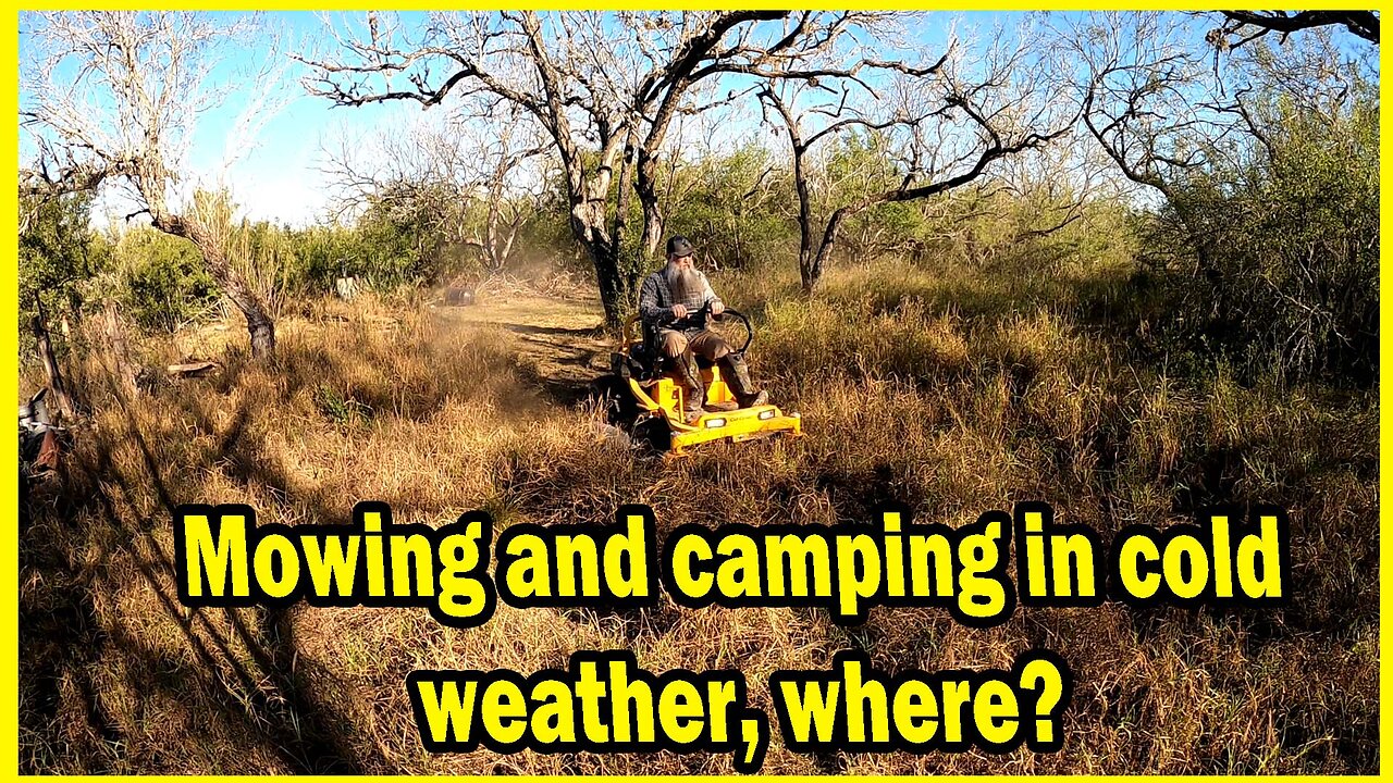 Cleaning overgrown camp site and roads - Back at The Ranch