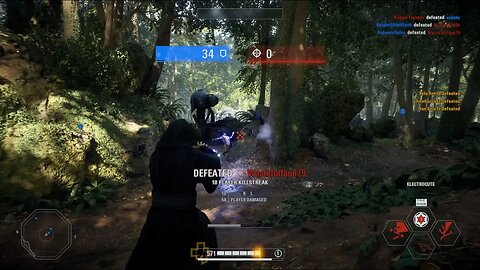 Palpatine 10,911 Score & 27 Eliminations - Heroes vs Villains -Takodana Maz's Castle -Battlefront II