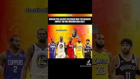 Which decision had the biggest impact on the NBA ? #nba #sports #fypシ #basketball #tiktok