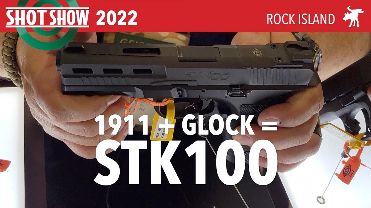 STK100 Rock Island Armory at Shot Show 2022