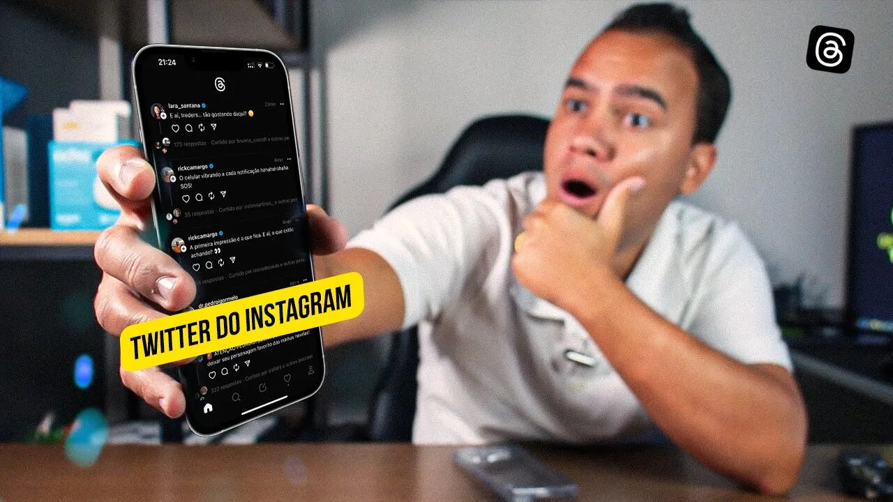 Como CRIAR CONTA e INSTALAR O THREADS, o NOVO TWITTER DO INSTAGRAM!