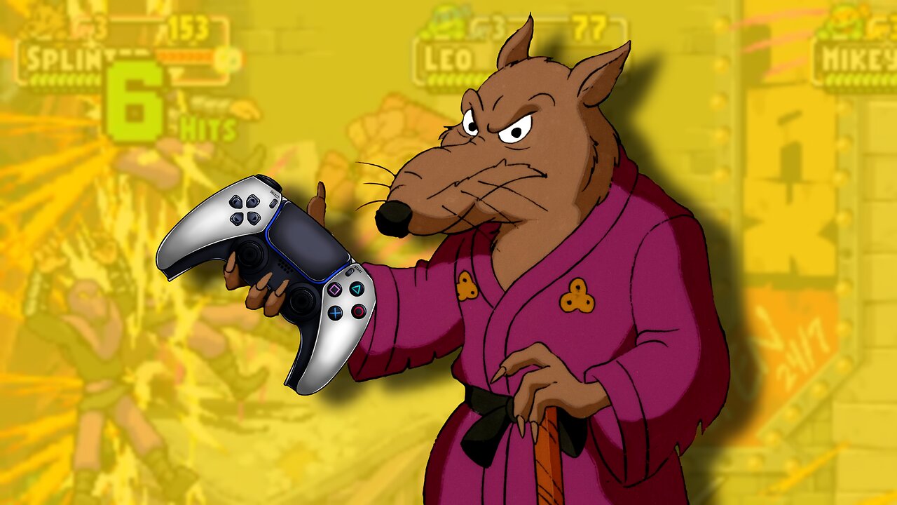 Así crearon al MAESTRO SPLINTER en TMNT Shredder's Revenge