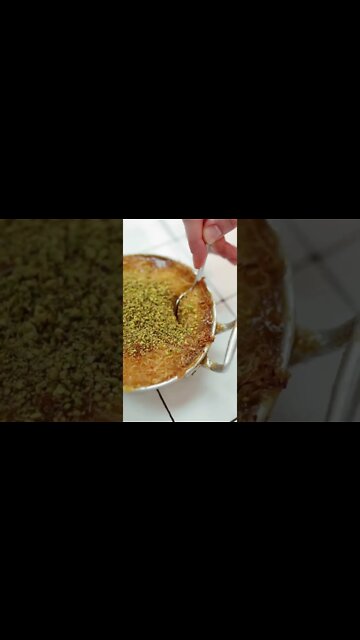 How to make Delicious Arabic Sweet Kunafa Recipe | Knafeh