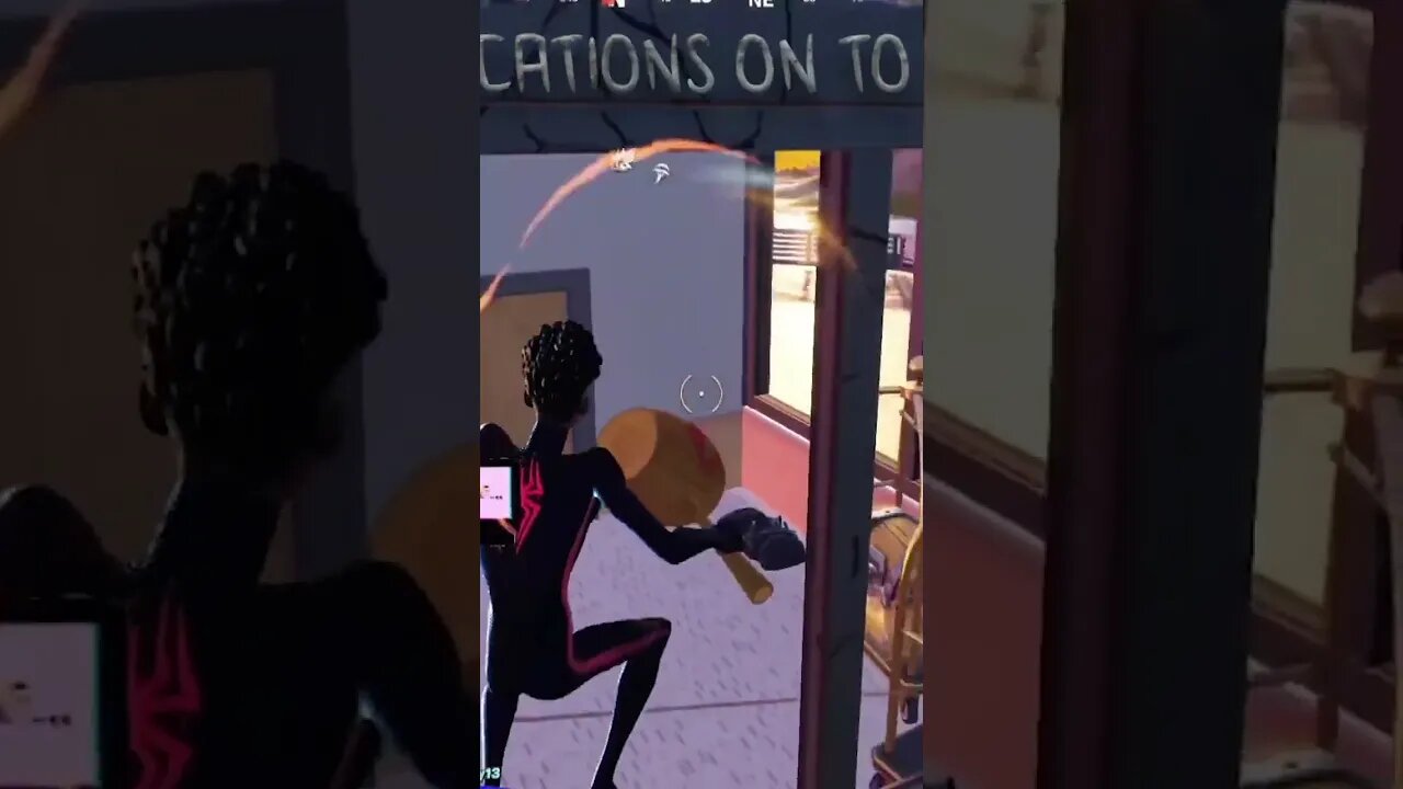 AYE RUN AWAY!! #shorts #fortnite #gaming