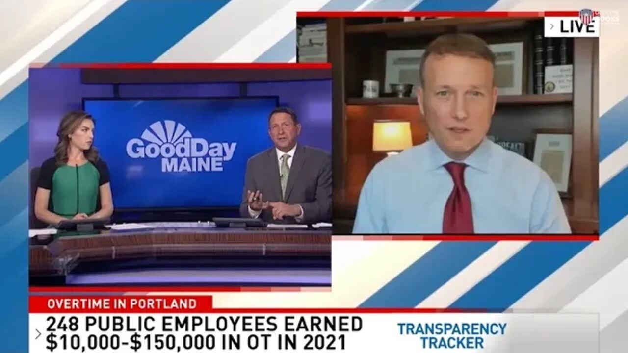 CBS 13: Portland, ME Public Employees Earned $10,000-$150,000 In Overtime Alone Last Year (2021)