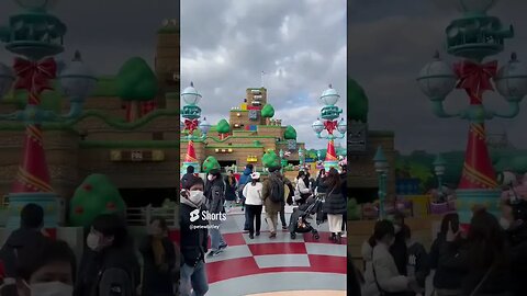 Super Nintendo World at USJ! #japan #nintendo #universalstudios #entrance