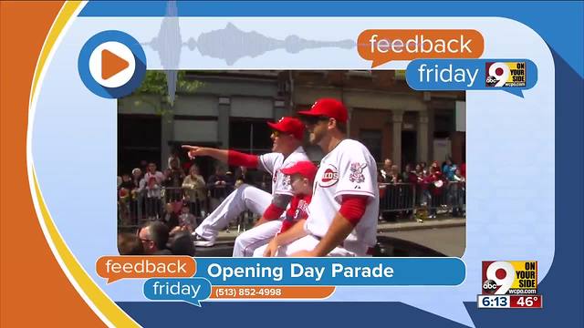 Feedback Friday: Reds Non-Opening Day Parade