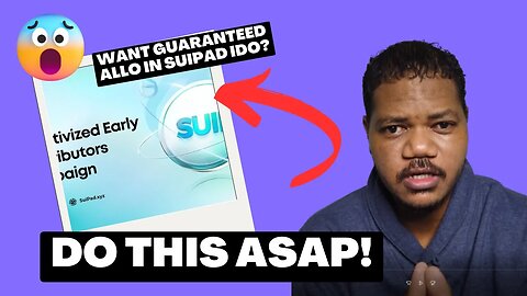 How To Get OG Or Whitelist Role On Suipad For Guaranteed Allocation In The $SUIP IDO? Limited Time!