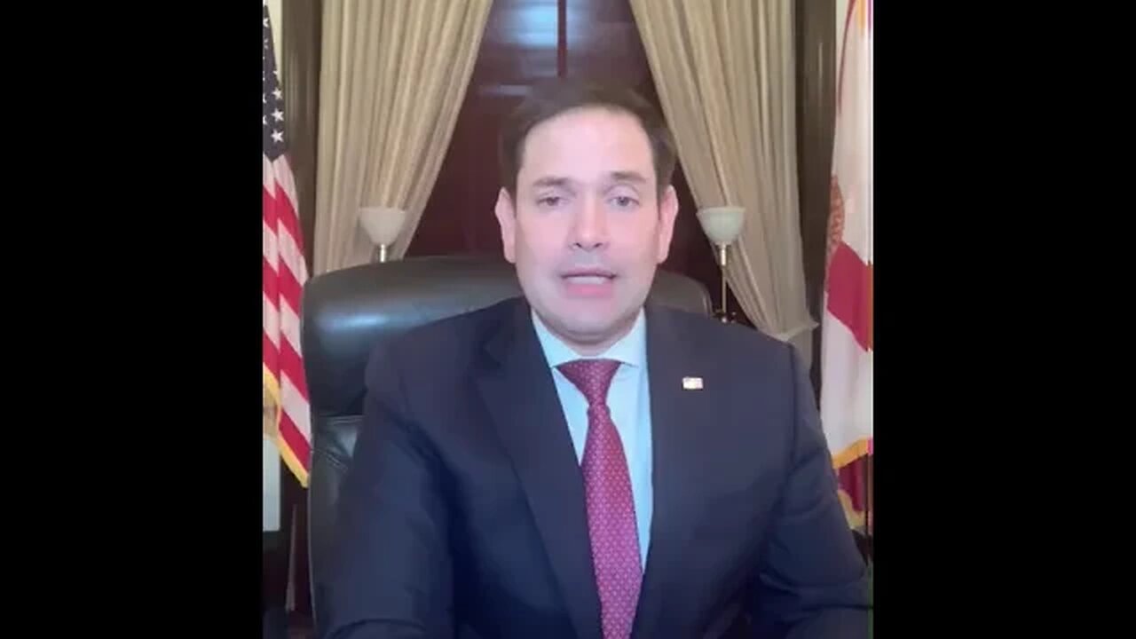 Senator Rubio Speaks in the Aftermath of the Capitol Protests, Warning "We Can't Destroy Ourselves"