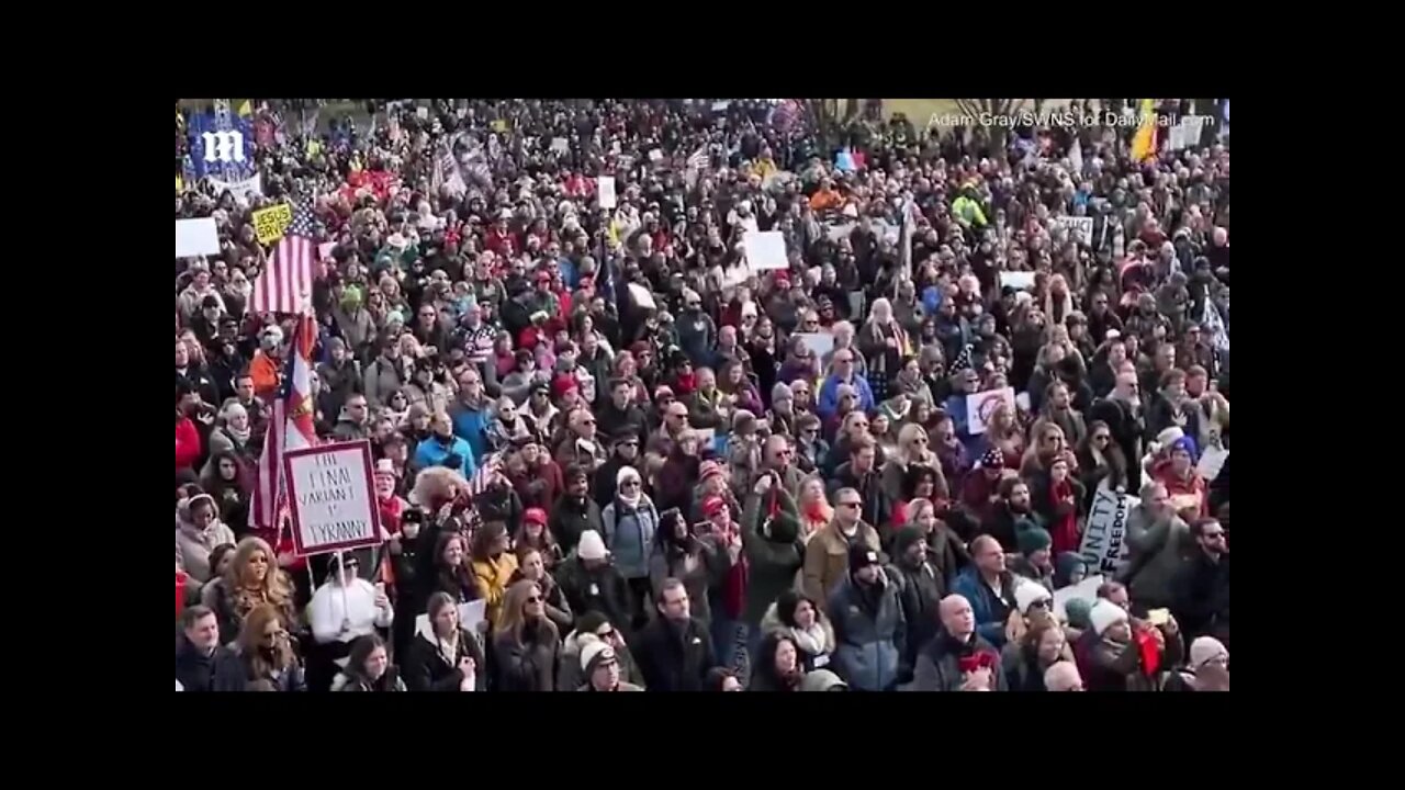 Views On Protest In Washington DC About Restrictions