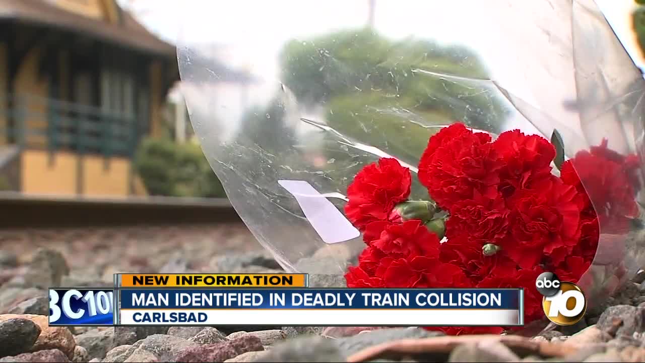 Man identified in deadly Carlsbad train collision