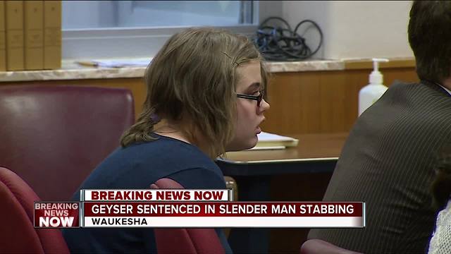 Morgan Geyser sentenced to 40 years in mental institution in Slender Man stabbing case