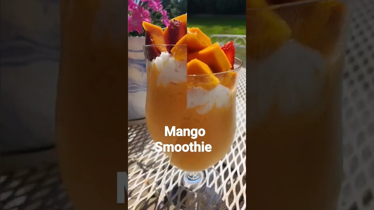 Mango Smoothie!