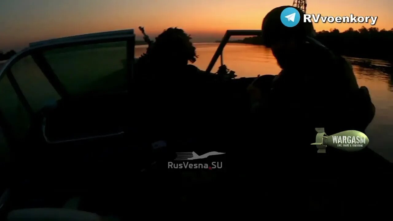 Crimean scouts attack Ukrainian positions on the Dnieper